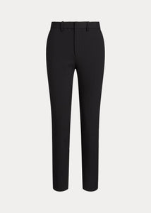 Polo Ralph Lauren - Stretch Skinny Cotton-Blend Pant in Black.