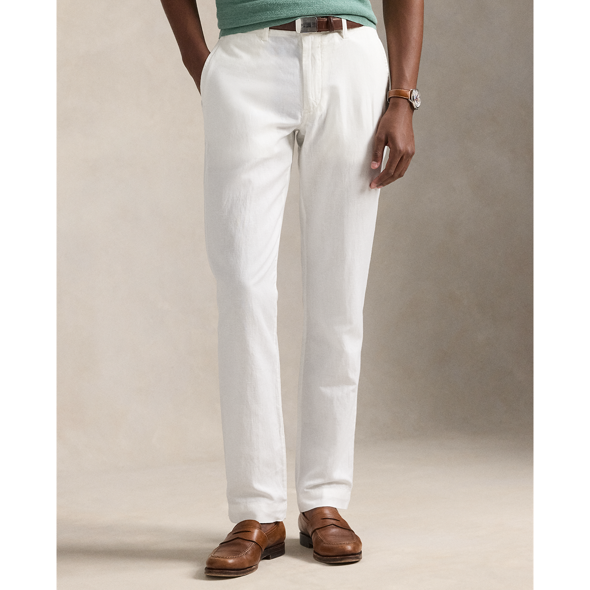 POLO Ralph Lauren - Bedford Cotton/Linen Maritime Straight Pant