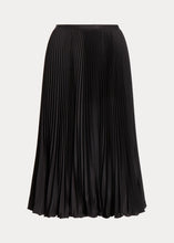 Load image into Gallery viewer, Polo Ralph Lauren - Pleated Georgette Skirt in Black.
