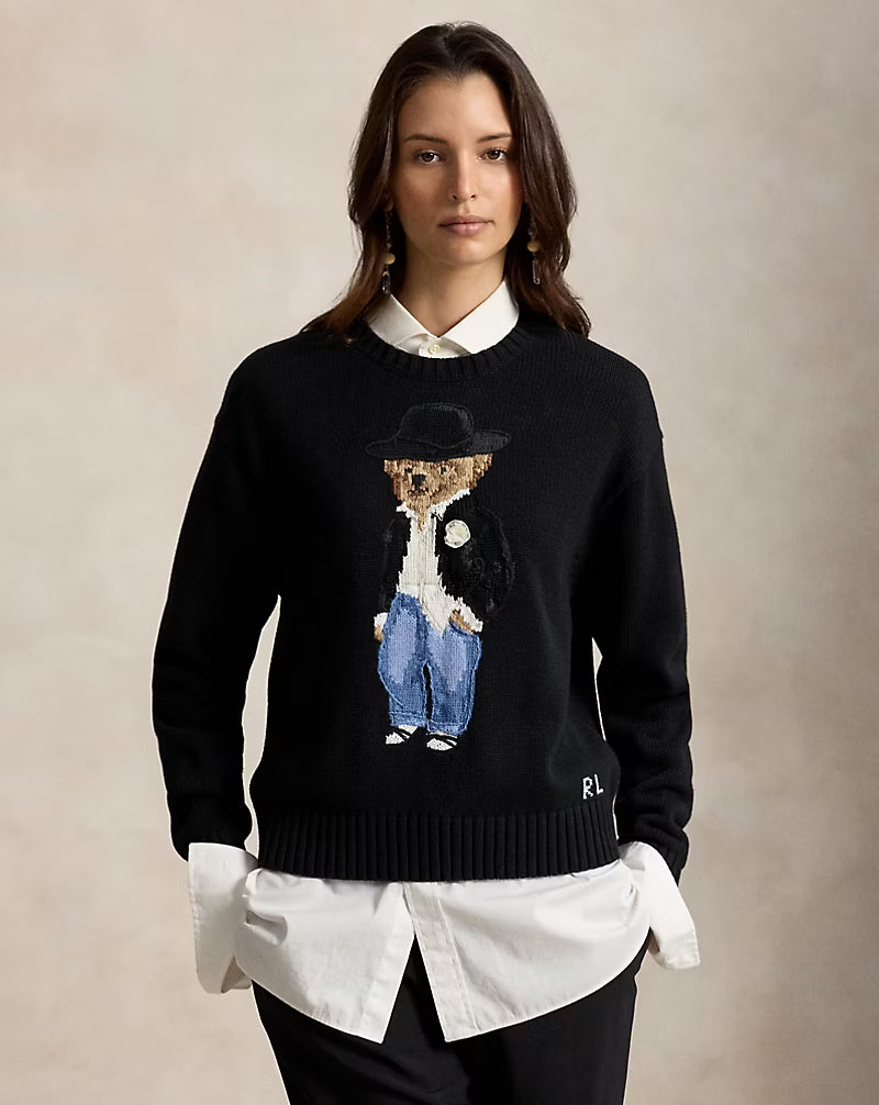 Polo Ralph Lauren - Holiday Polo Bear Cotton Crewneck