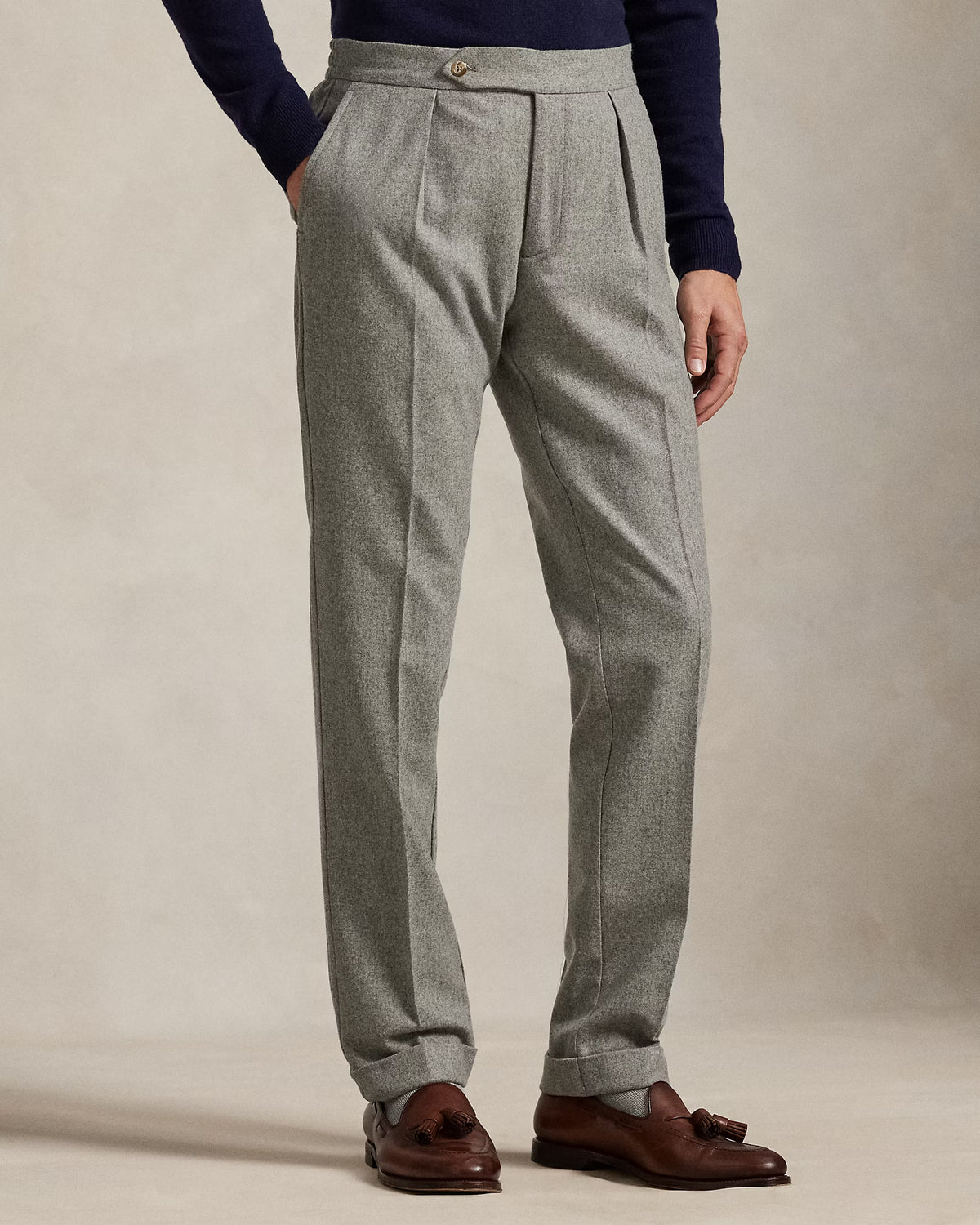 Polo Ralph Lauren - Pleated Wool Flannel Trouser