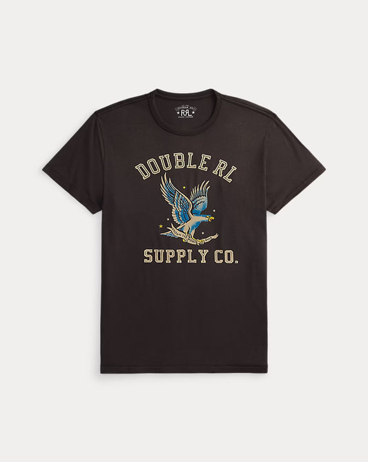 RRL - Garment-Dyed Jersey Graphic T-Shirt