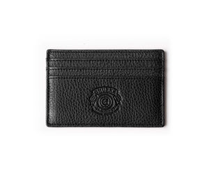 Ghurka - Slim Credit Card Case No. 204 in Vintage Black Leather.