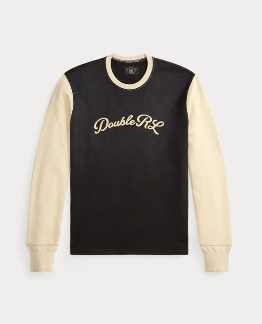 RRL - Logo Two-Tone Jersey T-Shirt