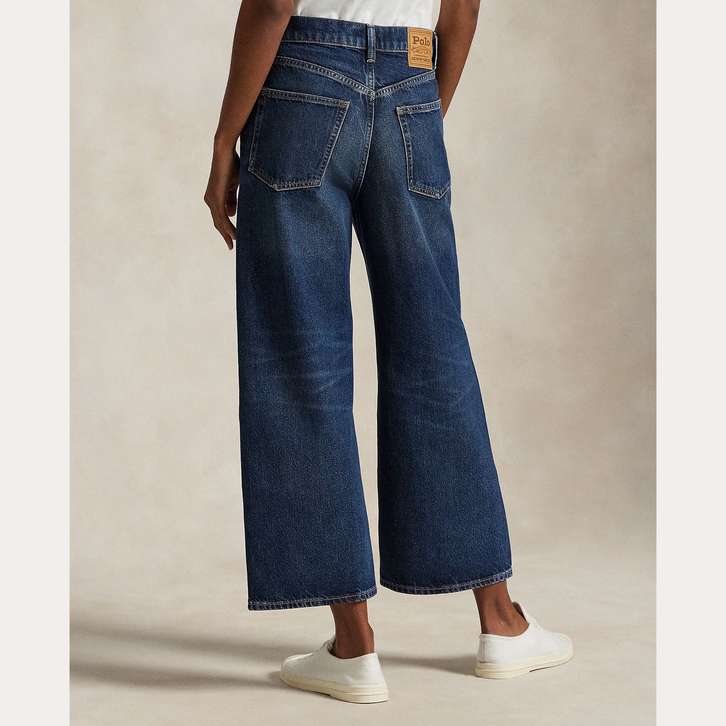 Polo Ralph Lauren - High Rise Wide Leg Crop Jean