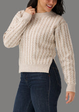 Load image into Gallery viewer, The Normal Brand - Cable Knit Splitside Sweater

