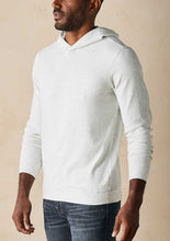 Load image into Gallery viewer, Model wearing The Normal Brand - Puremeso Essential Hoodie in Stone.
