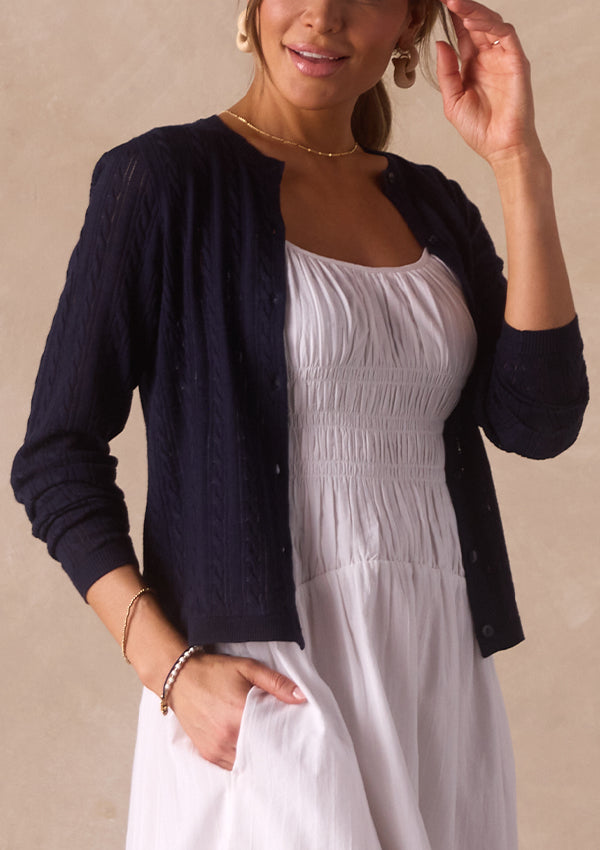 The Normal Brand - Ravello Fine Gauge Cardigan