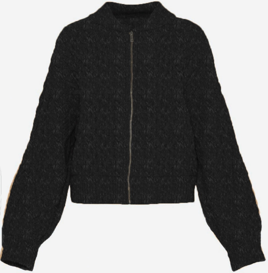 The Normal Brand - Mixed Cableknit Bomber