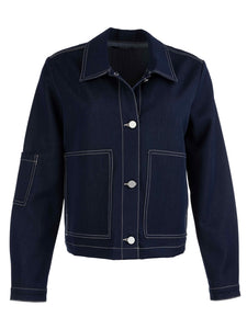 KUT From The Kloth - Jolene Jacket w/Shirt Collar Patch Pockets