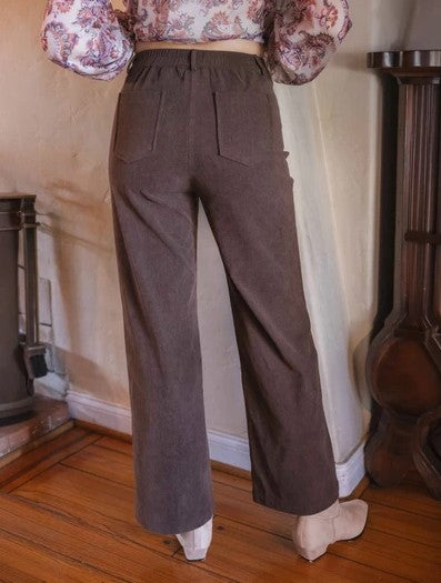 Sadie & Sage - Vineyards Stretch Corduroy Pant