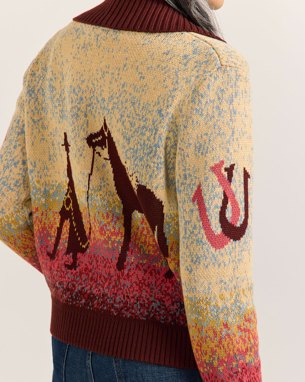 Pendleton - Western Scenic Cotton Cardigan