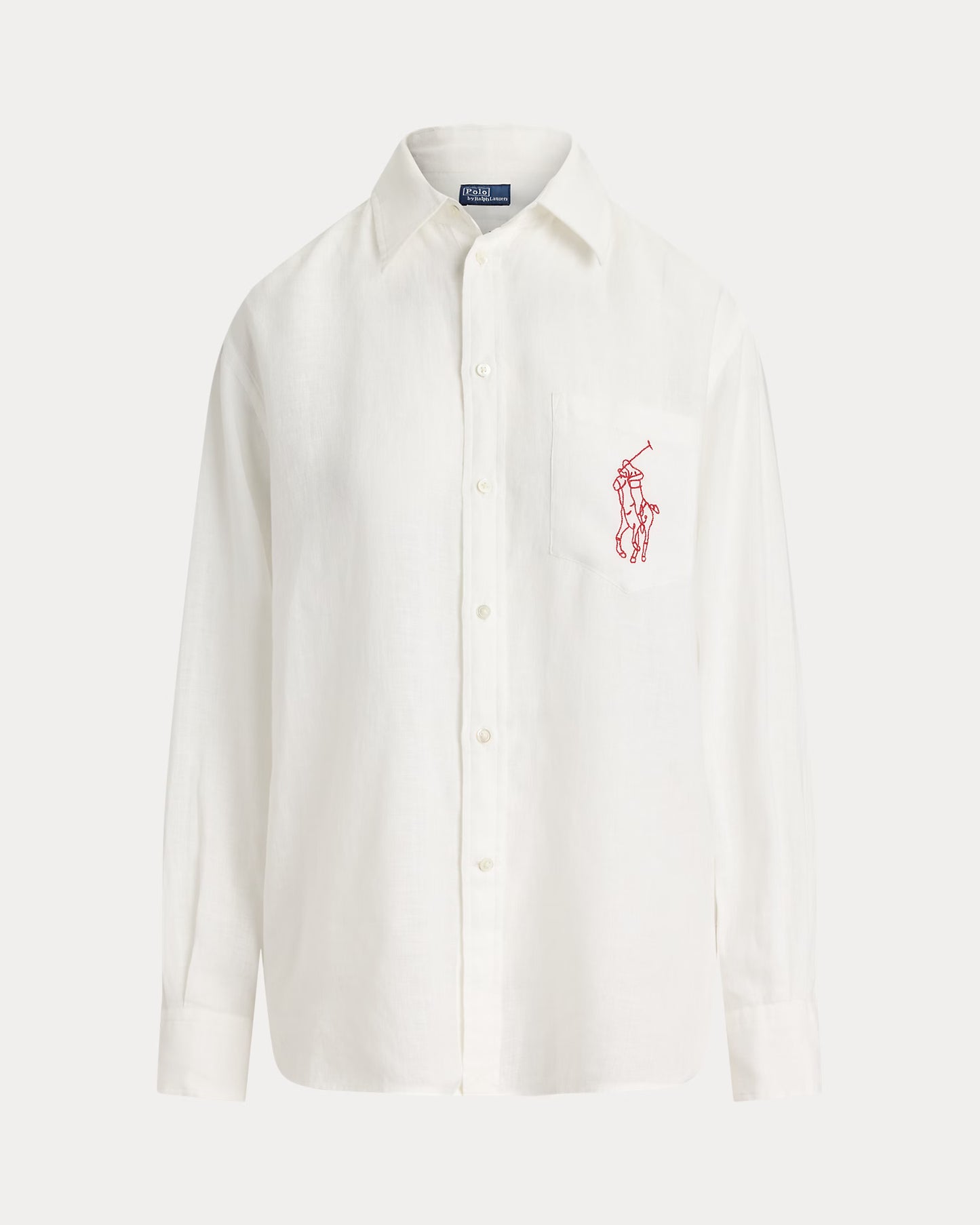 Polo Ralph Lauren - Oversize Fit Big Pony Linen Shirt