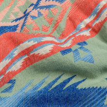 Load image into Gallery viewer, RRL Cotton Camp Blanket in Multi / Green.
