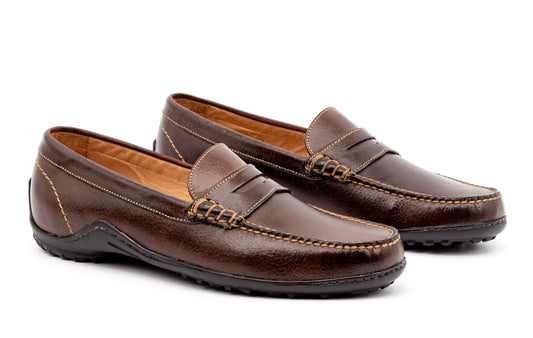 Martin Dingman - Bill Water Buffalo Leather Penny Loafer