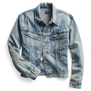 RRL Denim Jacket in leeland wash.