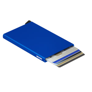 Secrid Cardprotector wallet in blue.