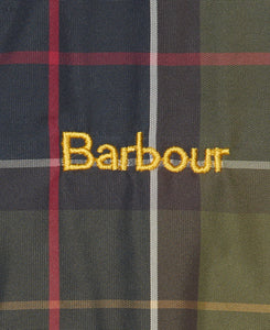 Barbour Finn Youth Gilet in Classic Tartan logo.