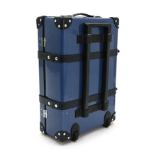 Load image into Gallery viewer, Globe-Trotter Deluxe 20&quot; Trolley Case in Sapphire Blue.
