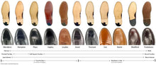 Load image into Gallery viewer, Alden shoe size chart.
