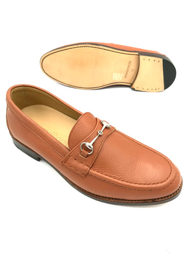 Armin Oehler Norman Loafer in cognac leather.