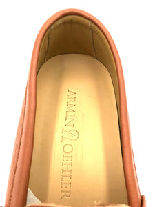 Armin Oehler Norman Loafer in cognac leather.