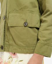 Load image into Gallery viewer, Model wearing Barbour Zale Casual in Olive tree.
