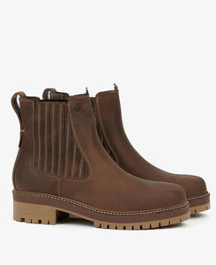 Barbour Joelle Boot in Tan.