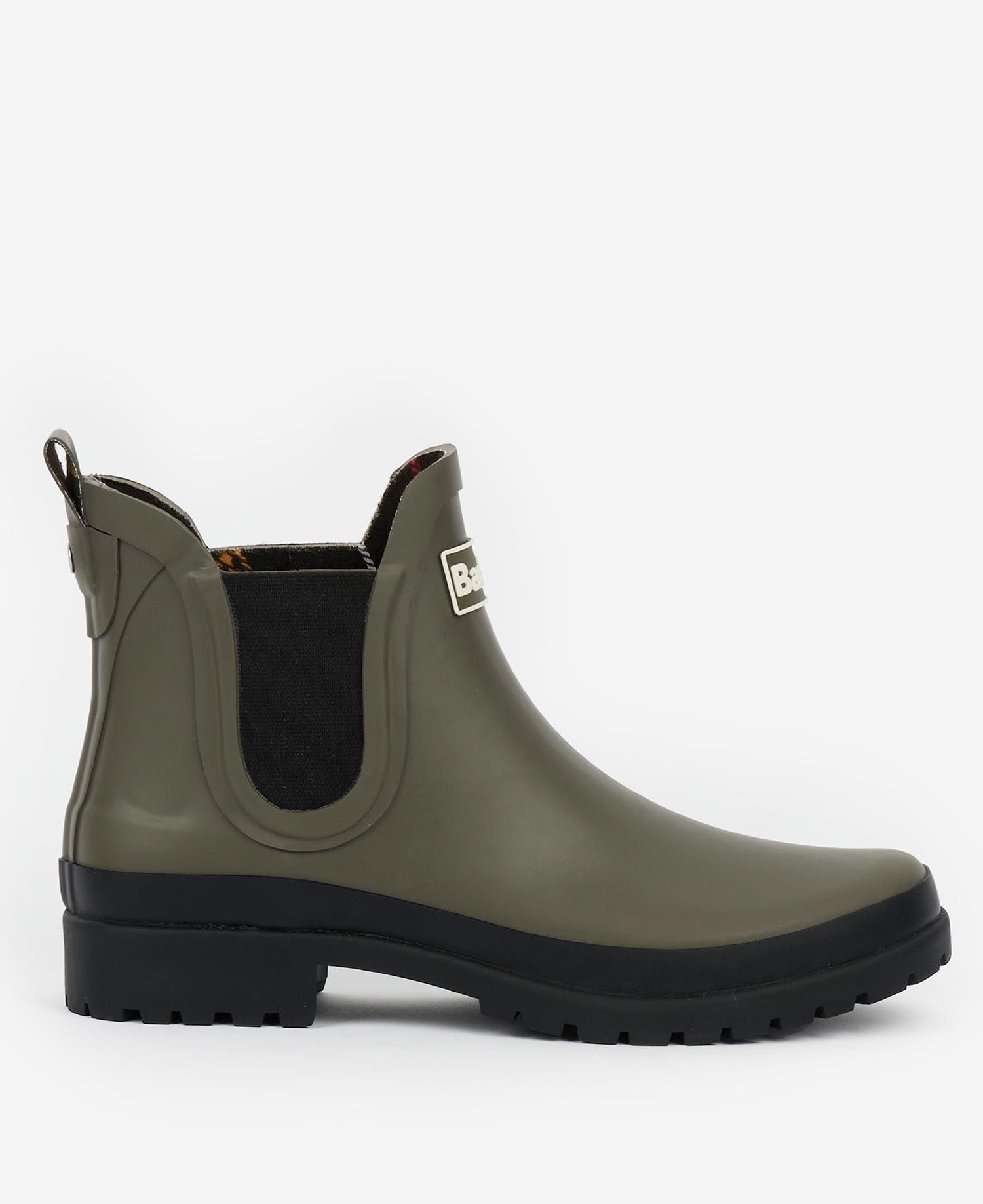 Barbour Mallow Wellington Boot in Dusky Khaki.