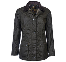 Load image into Gallery viewer, Barbour Beadnell wax jacket in olive.
