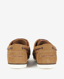 Barbour Wake Boat Shoe in Russet.