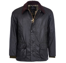 Load image into Gallery viewer, Barbour Bedale waxed jacked in sage.
