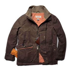Tom Beckbe Tensaw jacket in rye brown.