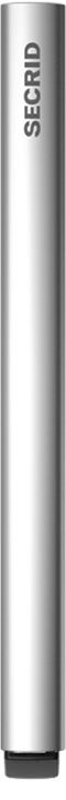 Secrid card protector in silver.