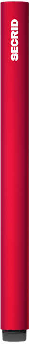 Secrid card protector in red.