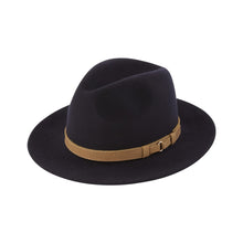 Load image into Gallery viewer, Schoffel Willow Fedora Navy.
