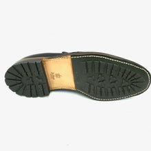 Load image into Gallery viewer, LaRossa Shoe and Alden D0401C special make up monk strap in dark brown regina calf sole.
