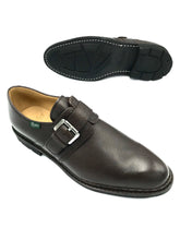 Load image into Gallery viewer, Paraboot Loty monk strap shoe in Graine Moka.
