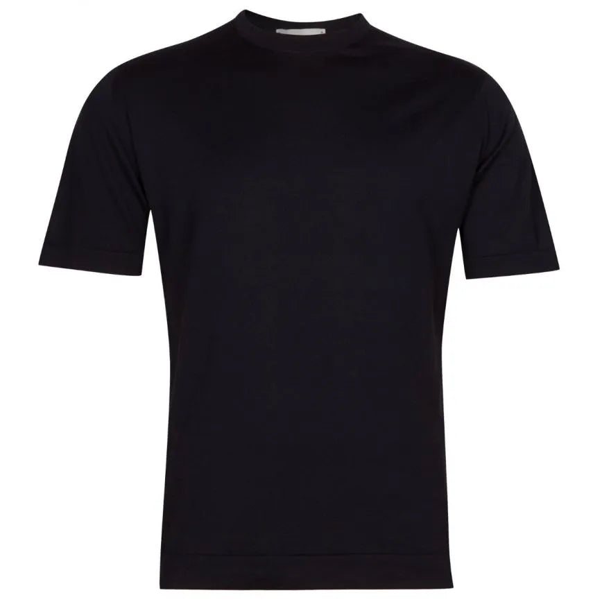  John Smedley - Lorca S/S T-Shirt Navy.