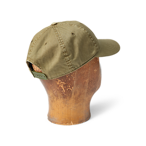 RRL - Winged Cotton Baseball Cap Green Back.