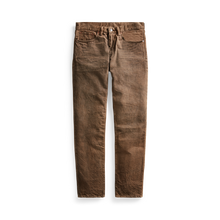 Load image into Gallery viewer, RRL - Slim Fit Jean w/ Zip Fly in Distressed Brown Wash.

