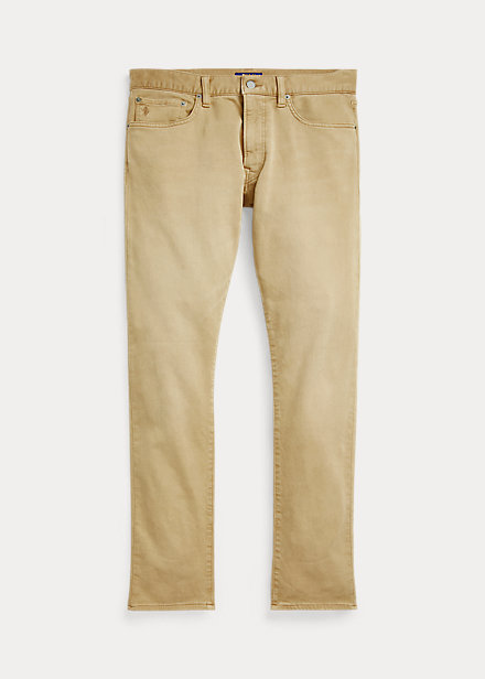 POLO Ralph Lauren - Sullivan Slim Knitlike Chino Pant in Boating Khaki.