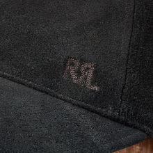 Load image into Gallery viewer, RRL - Roughout Suede Ball Cap with RRL Ranch Brand Logo
