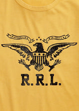 Load image into Gallery viewer, RRL - Logo Jersey T-Shirt in Vintage Gold.
